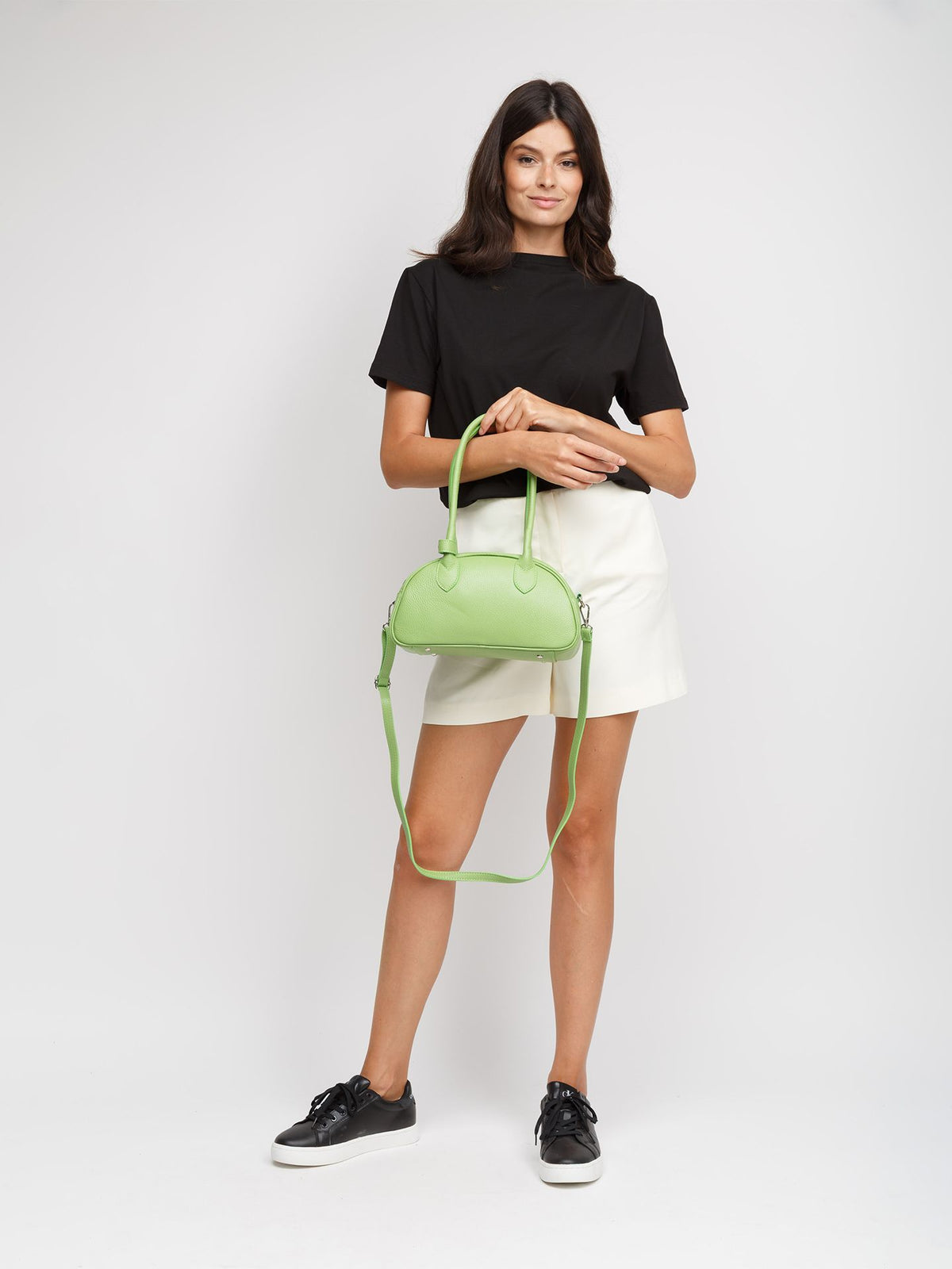 Giulia Monti shoulder bag in Grass Green - view 5