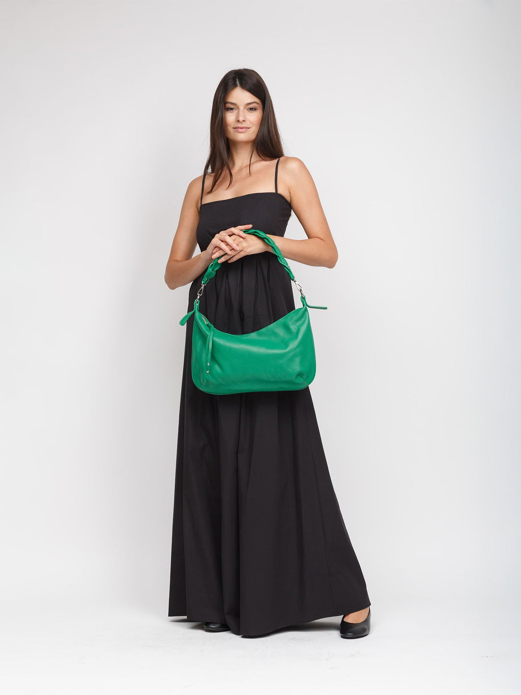 Giulia Monti shoulder bag in Classic Green - view 5