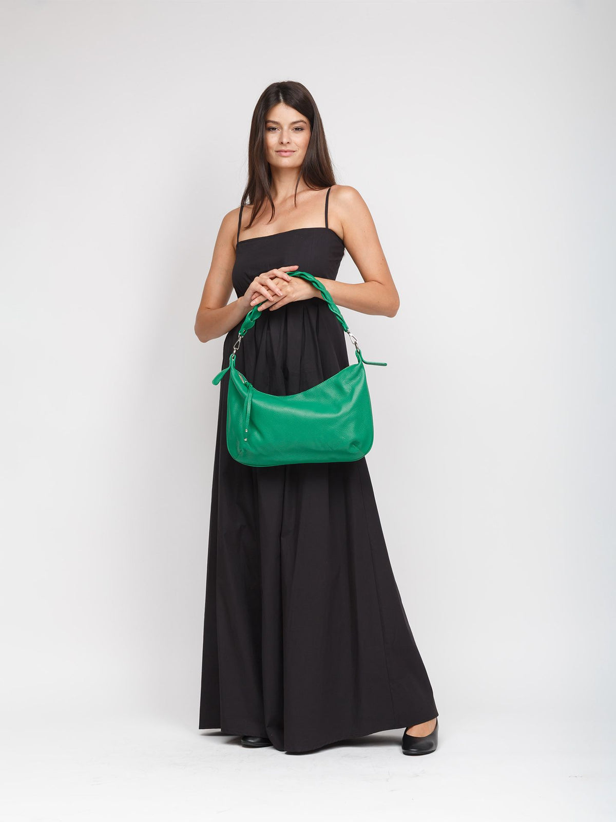 Giulia Monti shoulder bag in Classic Green - view 5