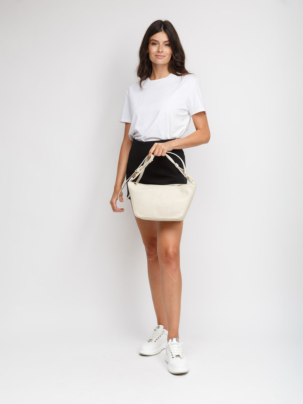 Giulia Monti shoulder bag in Light Beige - view 5